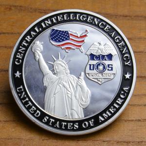 チャレンジコイン 自由の女神 CIA 紋章 白頭鷲 記念メダル Challenge Coin 記念コイン Statue of｜revolutjp