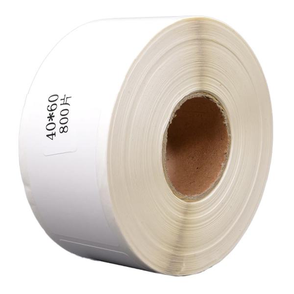 プレカット紙ラベル 40×60mm 800枚 TD-2130N・NSA用 RD-U06J1互換 [ ...