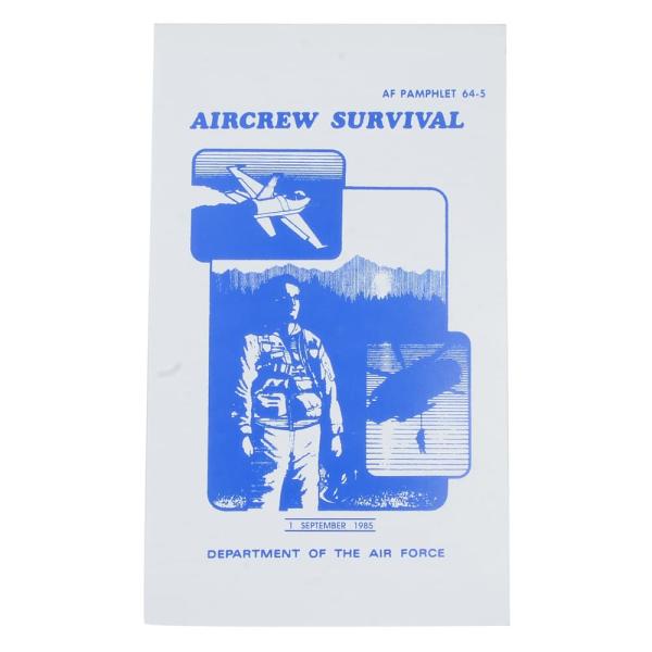 ROTHCO ハンドブック AIRCREW SURVIVAL 米空軍技術資料 1408 ロスコ 教本...