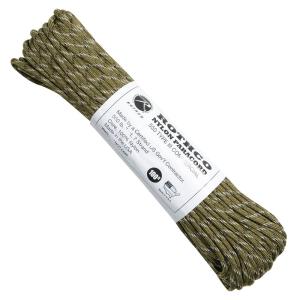 ROTHCO パラコード タイプ3 デザートカモ 30m ロスコ 550パラコード ロープ パラシュートコード 綱 靴紐 靴ひも シューレース