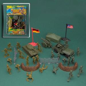ARMY MEN フィギュア コンバットフォース アーミーマン グリーンアーミーメン Army Men ミニソルジャー 兵隊人形