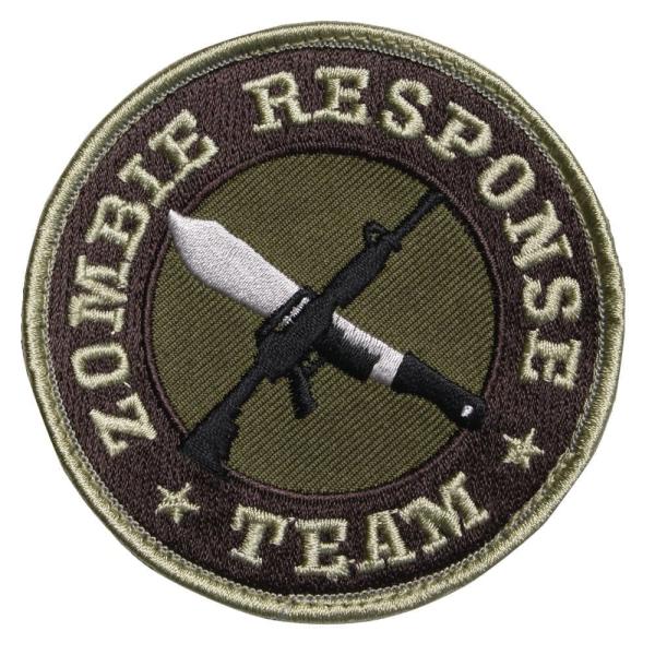 Rothco ミリタリーワッペン 72195 ゾンビ レスポンス チーム ベルクロ  ミリタリーパッ...