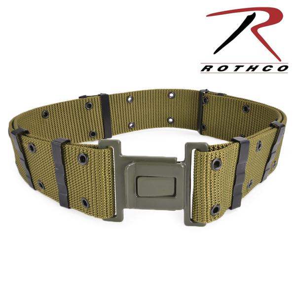 Rothco ピストルベルト GIスタイル クイックリリース [ オリーブドラブ / Lサイズ ] ...