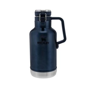 STANLEY グラウラー CLASSIC EASY-POUR GROWLER 真空ボトル 炭酸飲料対応 6.4oz/1.9L [ ロイヤルブルー ]｜revolutjp