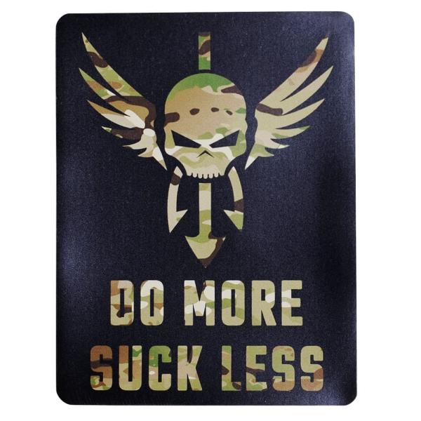 SHELLBACK TACTICAL マグネットステッカー DO MORE SUCK LESS マル...