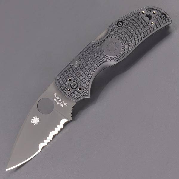 SPYDERCO 折りたたみナイフ ネイティブ5 半波刃 Spyderco 折り畳みナイフ フォルダ...
