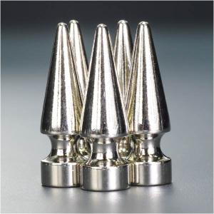 スタッズ ツリースパイク 29mm ニッケルメッキ | ベルト 革細工 レザークラフト材料 メンズベルト自作 ハンドメイド