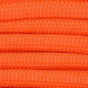 ATWOOD ROPE 550パラコード タイプ3 1mカット売り ネオンオレンジ パラシュートコード 550コード