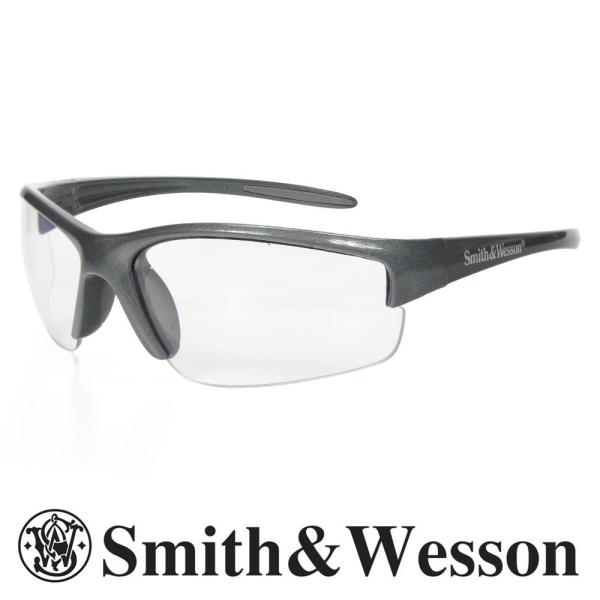 S&amp;W セーフティグラス Equalizer クリアレンズ ガンメタル 21294 S＆W | スミ...