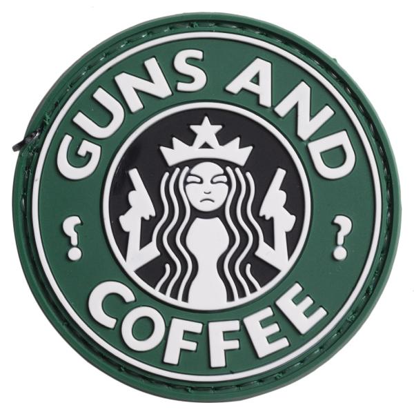 FIVE STAR GEAR ミリタリーワッペン GUNS AND COFFEE ベルクロ ファイブ...