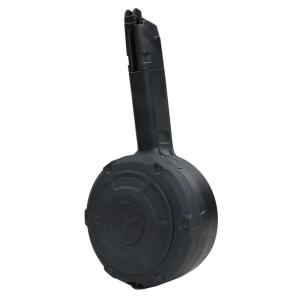 HFC正規品145連ガスドラムマガジンHD-001 HFC-HD-001B HFC ガスドラムマガジン 145Rds GLOCK用 : MILITARY