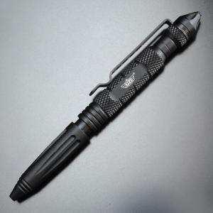 UZI タクティカルペン UZITP6 カフキー付 ブラック ウージー | ディフェンスペン 高級ボールペン ギフト お祝い｜revolutjp