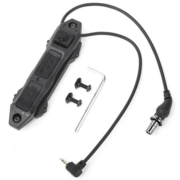 WADSN リモートスイッチ TAPS デュアルファンクション Surefire/PEQ対応プラグ ...