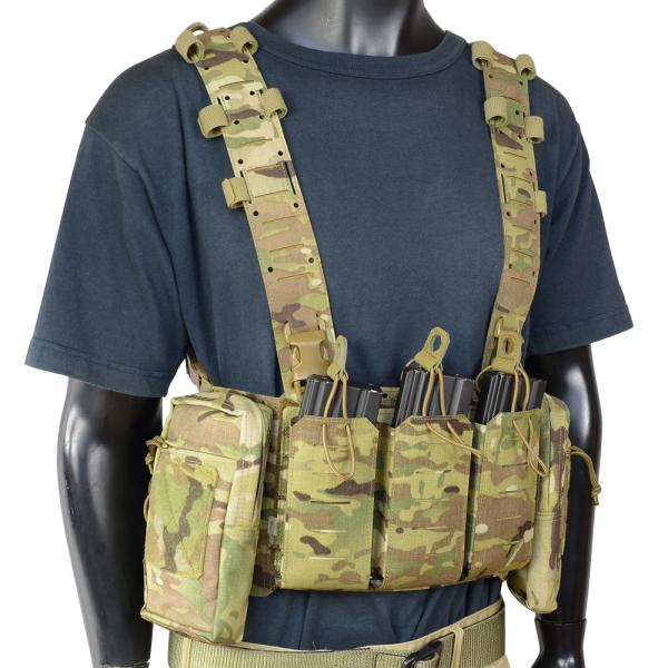 Warrior Assault Systems チェストリグ MCR バンシー 標準 AKマガジン対...