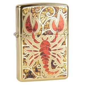 ZIPPO サソリ ＃29096 ハイポリッシュブラス ジッポー オイルライター｜revolutjp