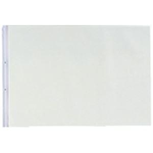 LIHITLAB PPクリヤーポケット クリアポケット N-2018 A3E 2穴 10枚 ×5セッ...