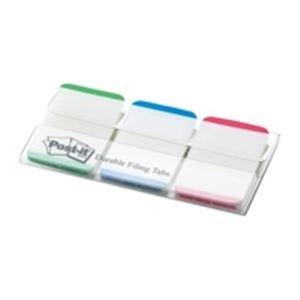 スリーエム 3M ポストイット 686L-GBR 超丈夫なインデックス 混 ×5セット