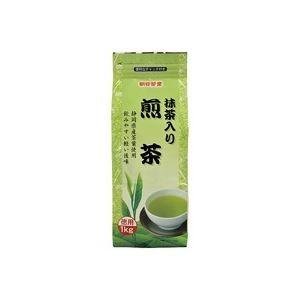 （まとめ）朝日茶業 徳用抹茶入り煎茶 茶葉 1kg〔×2セット〕〔代引不可〕｜revolver67