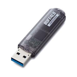 （まとめ） バッファロー USB3.0対応 USBメモリー スタンダードモデル 16GB ブラック RUF3-C16GA-BK 1個 〔×2セット〕｜revolver67