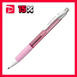 まとめ）TANOSEE ノック式ゲルインクボールペン 0.5mm 黒 1本〔×50