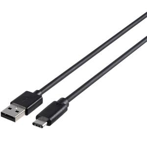 バッファロー（サプライ） USB2.0ケーブル（A to C） 0.5m ブラック BSUAC205BK｜revolver67