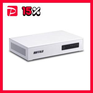 BUFFALO スイッチングハブ 8ポート LSW6-GT-8NS/WH : りぼるばー67