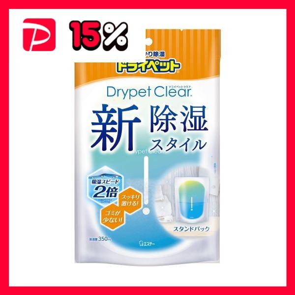 エステー 除湿剤 ドライペット クリア 吸湿量350mL ×10セット