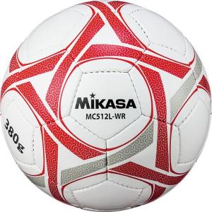 MIKASA ミカサ サッカーボール軽量5号球 一般用・シニア 60歳以上 向き ホワイトレッド MC512LWR｜revolver67