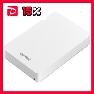 USB3.1（Gen.1）対応 耐衝撃ポータブルHDD 4TB ホワイト HD-PGF4.0U3-GWHA