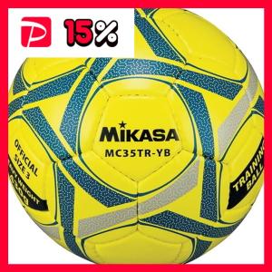 MIKASA ミカサ サッカートレーニングボール 3号球 イエロー×ブルー MC35TRYB｜revolver67