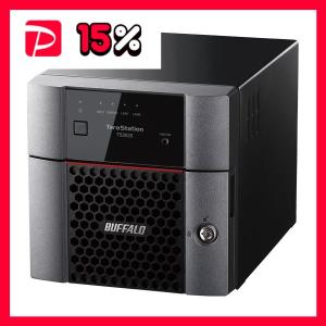 バッファロー TeraStationNAS専用HDD搭載 法人向けNAS デスクトップモデル 2ドライブ 4TB TS3220DN0402 1台