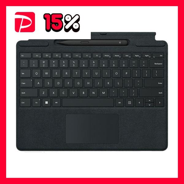 マイクロソフト Surface ProSignatureキーボード スリムペン2付属 ブラック 8X...