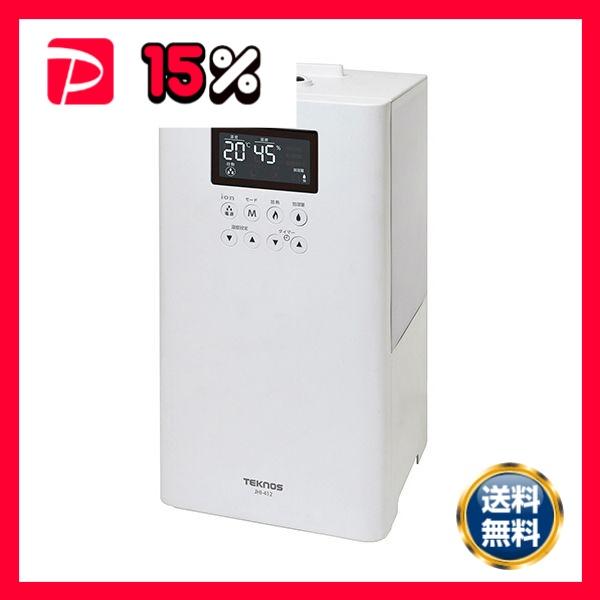 千住 TEKNOSハイブリット加湿器 4L ホワイト JHI-412 1台