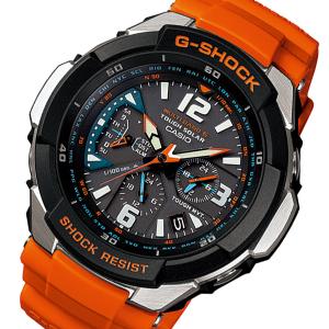 カシオ CASIO Gショック スカイコックピット メンズ 腕時計 GW-3000M-4A オレンジ ブラック｜revomuchselect