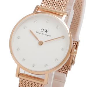 ダニエルウェリントン DANIEL WELLINGTON PETITE LUMINE PRESSED MELROSE DW00100528 腕時計 レディース ホワイト クオーツ｜revomuchselect