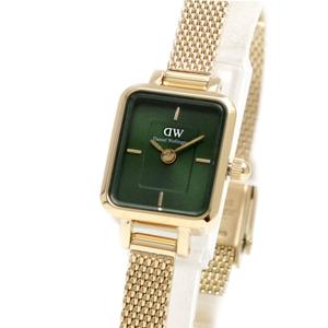 ダニエルウェリントン DANIEL WELLINGTON QUADRO MINI EVERGOLD EMERALD DW00100653 腕時計 レディース エメラルド クオーツ｜revomuchselect