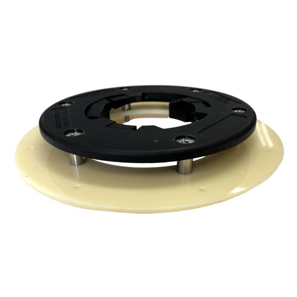 【レボテック】クラッチプレート取付アッセンブリー《海外規格ポリッシャー洗浄用》