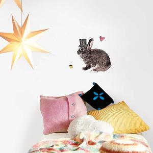 ウォールステッカー ウサギ 動物 オシャレ インテリア 壁紙のトキワ