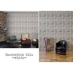 貼ってはがせる壁紙 フリース壁紙 はがせる壁紙 日本製 Jebrille 住宅設備 Wallpaper 壁紙 巾46cmx長さ10m はがせる壁紙 Diy 壁紙 はがせる 賃貸 壁紙 タイル 白タイル 彫刻 Jtf1019 壁紙のトキワ リウォール