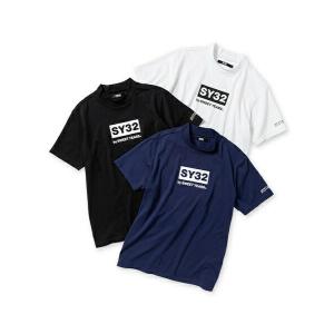 SY32 Tシャツ 半袖 トレーニング スポーツウェア  スウィートイヤーズ 鹿の子 モックネック 13042 送料無料｜rex2020