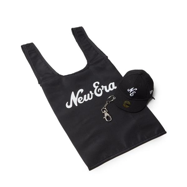 NEWERA キャップポーチ エコバッグ 8L Classic Logo クラシックロゴ ブラック ...