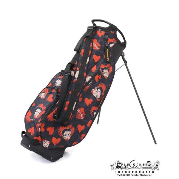ラウドマウス スタンド キャディバッグ ギャル 可愛い LOUDMOUTH Betty Boop 9...