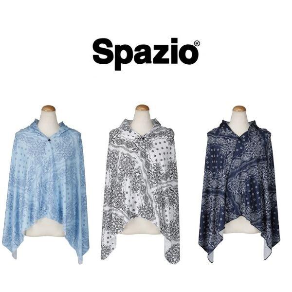 スパッツィオ ジュニア クールポンチョ3 バンダナ柄 サッカー フットサル Spazio 夏 日焼け...