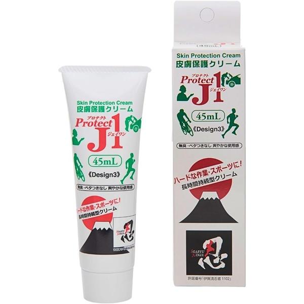 プロテクトJ1 皮膚保護クリーム 90ml 手荒れ 股ずれ 擦りむけ マメ ふやけ 肌荒れ 靴擦れ ...