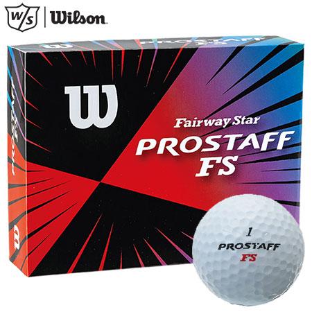 Wilson PROSTAFF FS ゴルフボール 1ダース 12球 ウィルソン プロスタッフ ホワ...