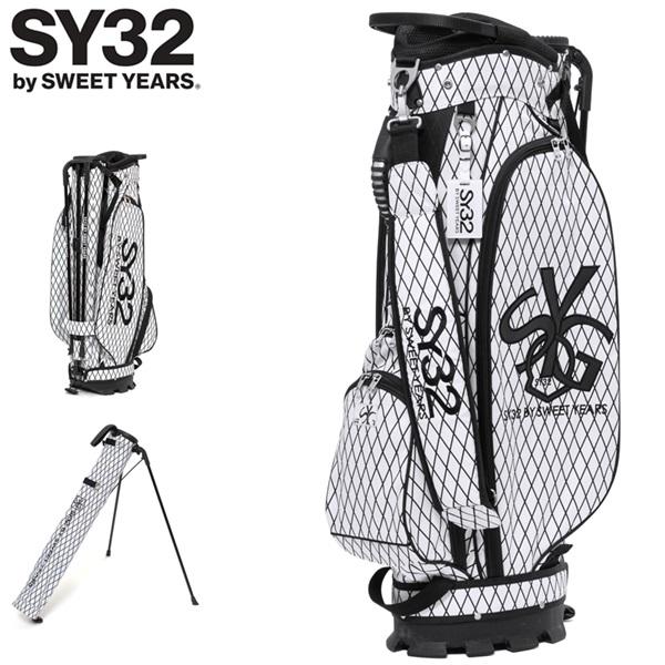 SY32 キャディバッグ ゴルフ 2023 9.5型 キャディバッグ セルフスタンド一体型 3WAY...