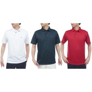 トミーヒルフィガー ゴルフ ロゴジャガード 半袖...の商品画像