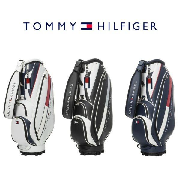 トミーヒルフィガー ゴルフ カートキャディバッグ ベーシック 9.0型 46インチ対応 3.2kg ...