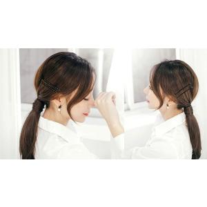 ヘアピン 黒 シンプルの商品一覧 通販 Yahoo ショッピング