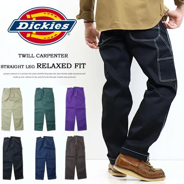 Dickies ディッキーズ 1939型 配色ステッチ ペインターパンツ ワイドパンツ ワークパンツ...